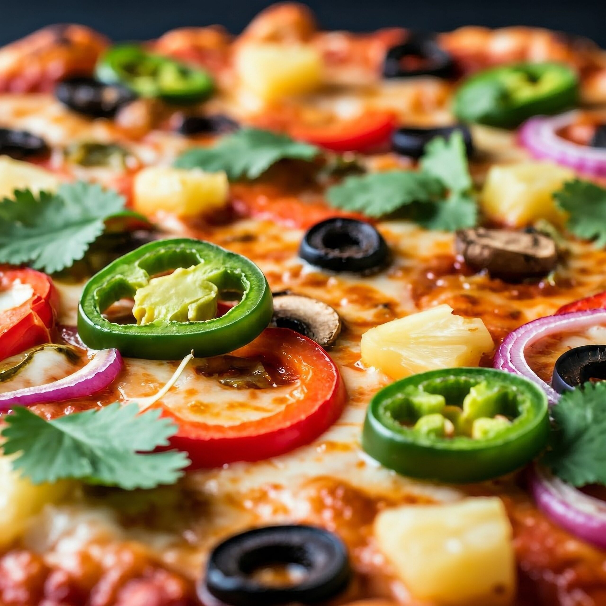 Pizza slices